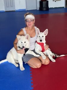 Dog training with luv
